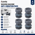 Washing Machine & Refrigerator Stand with Anti-Vibration Pads