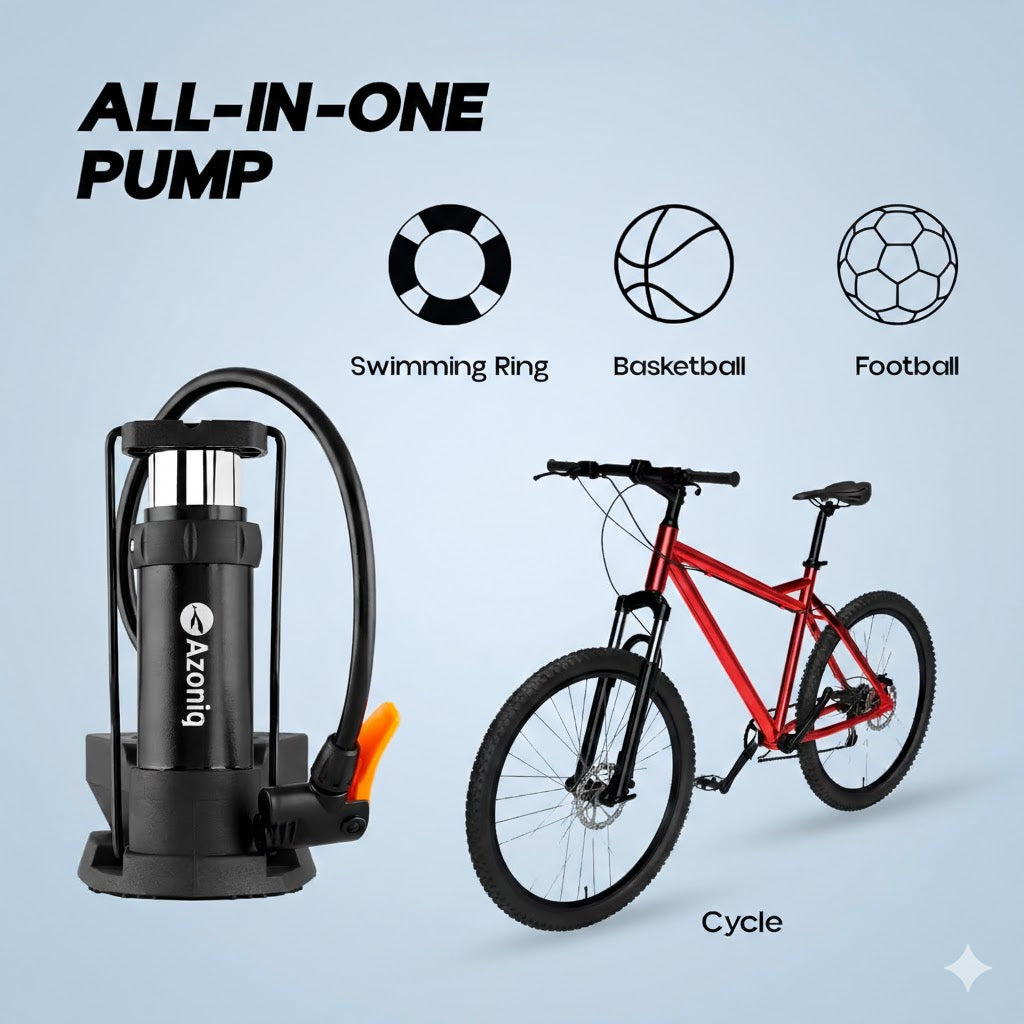 Portable High-Pressure Foot Air Pump
