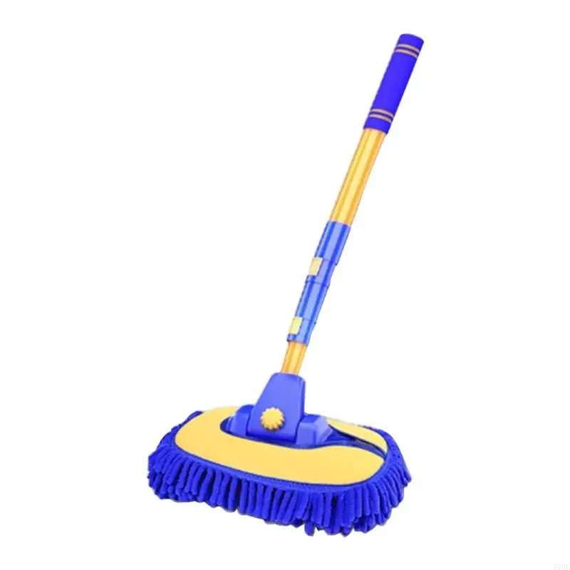 Car Wash Mop with 15° Curved Brush