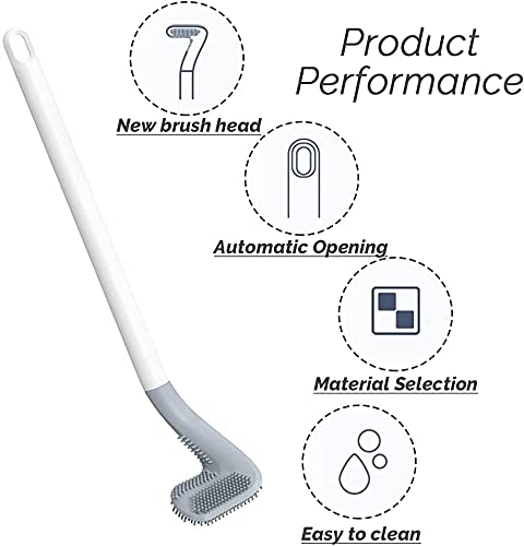 Golf Toilet Brush Set with Holder