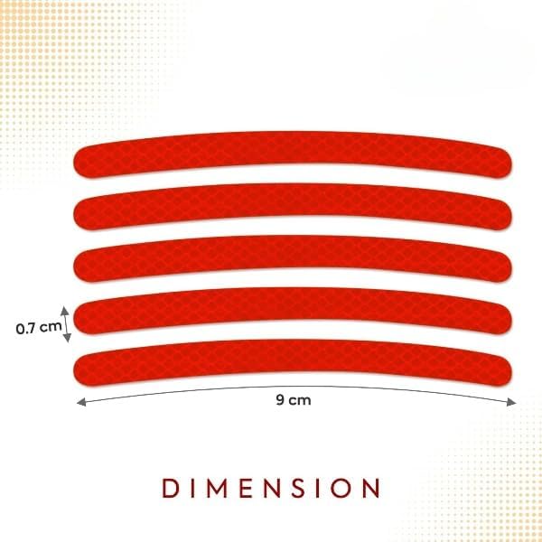 Car Wheel Reflective Strips (Pack of 20)