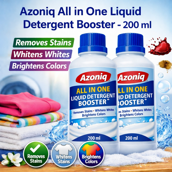 All-in-One Liquid Detergent Booster | Powerful Stain Remover (Pack of 2)