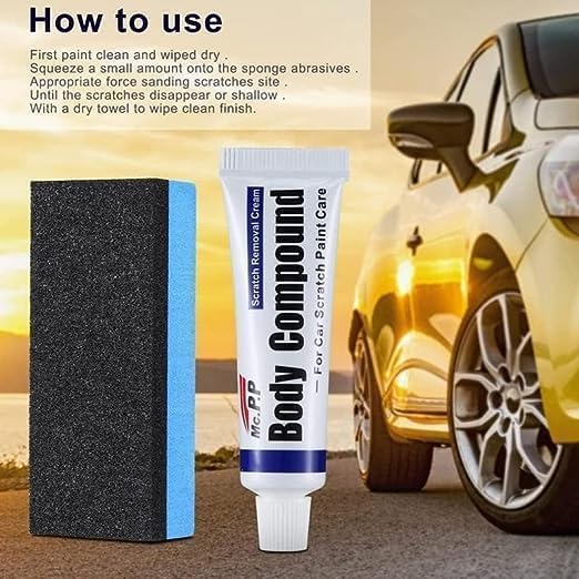 Car Body Scratch Remover and Repair Polishing Wax Kit
