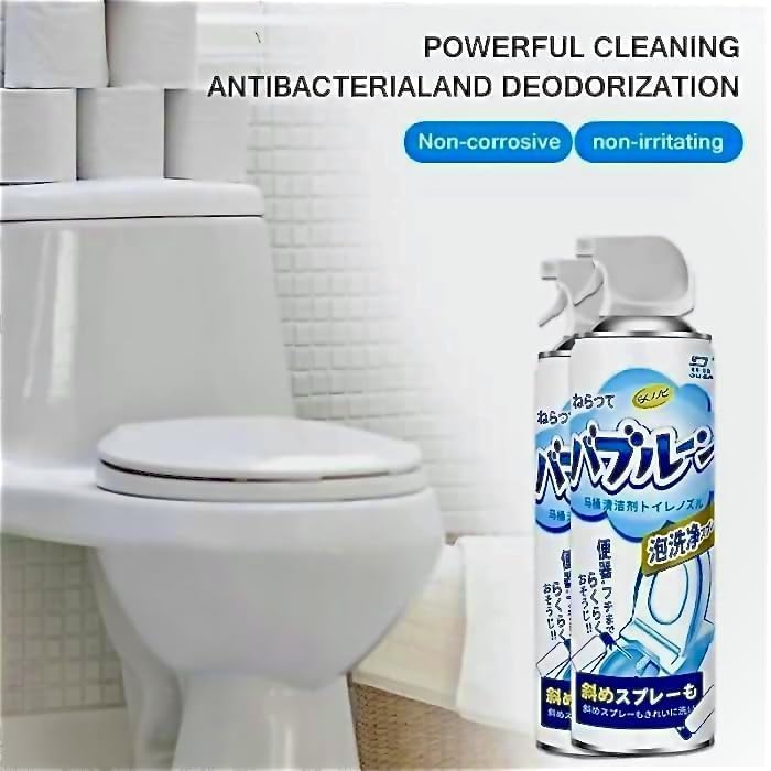 Toilet Cleaner Fast-Acting Foaming Spray