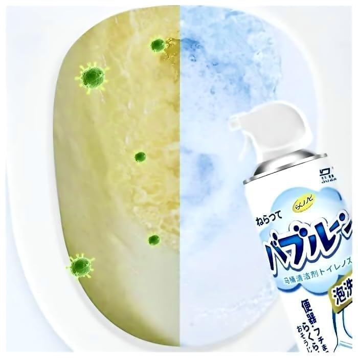 Toilet Cleaner Fast-Acting Foaming Spray