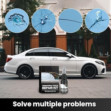 Car Windshield Crack Repair Kit