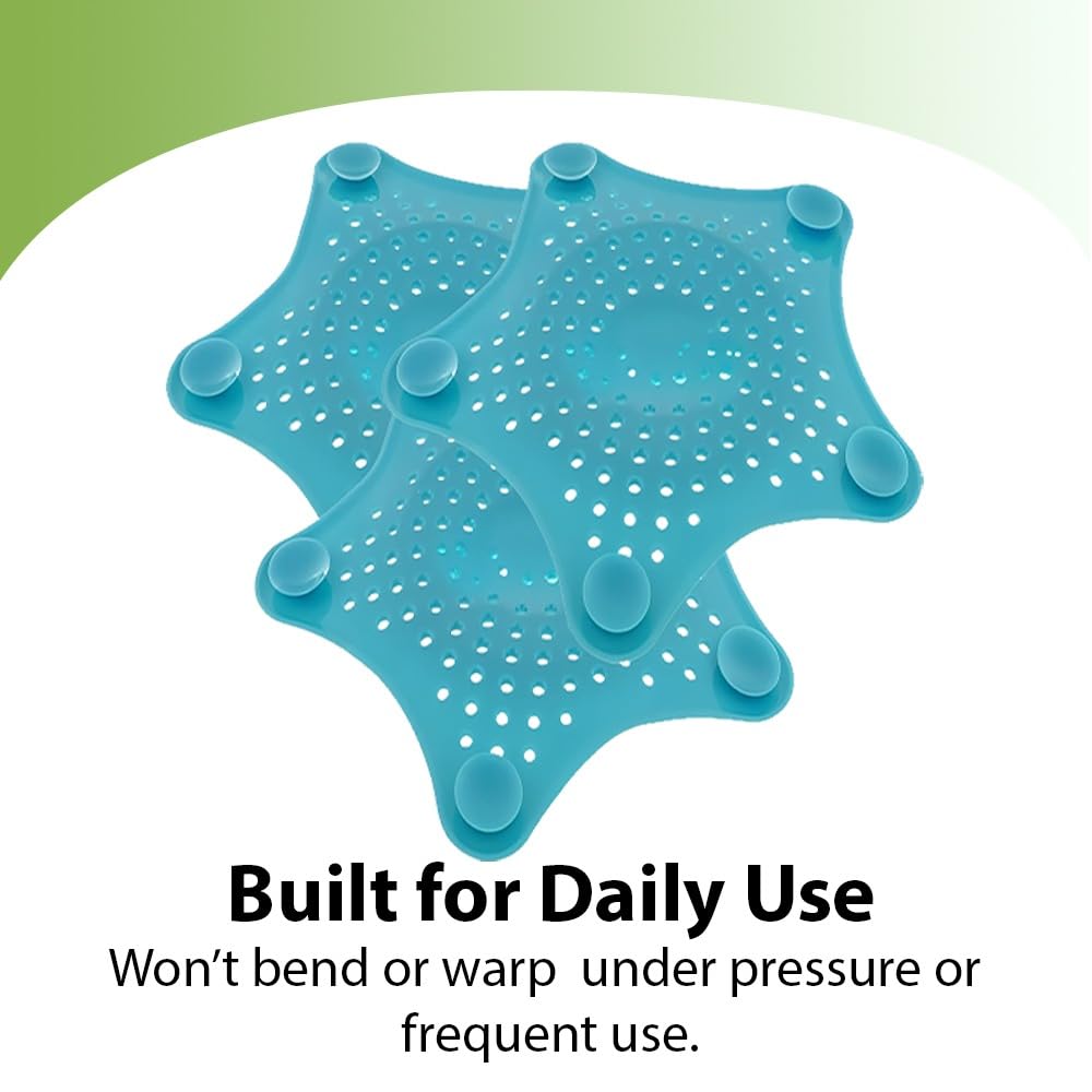 Star Shaped Silicone Sink Filter