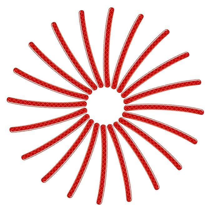 Car Wheel Reflective Strips (Pack of 20)