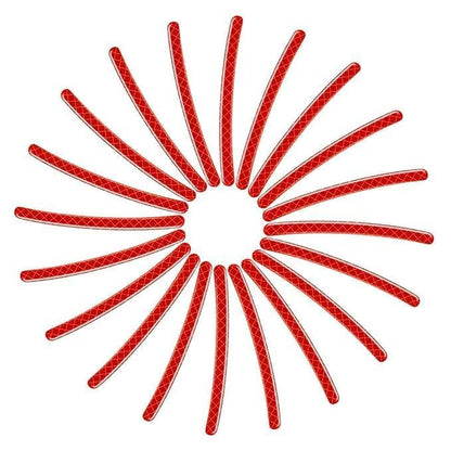 Car Wheel Reflective Strips (Pack of 20)