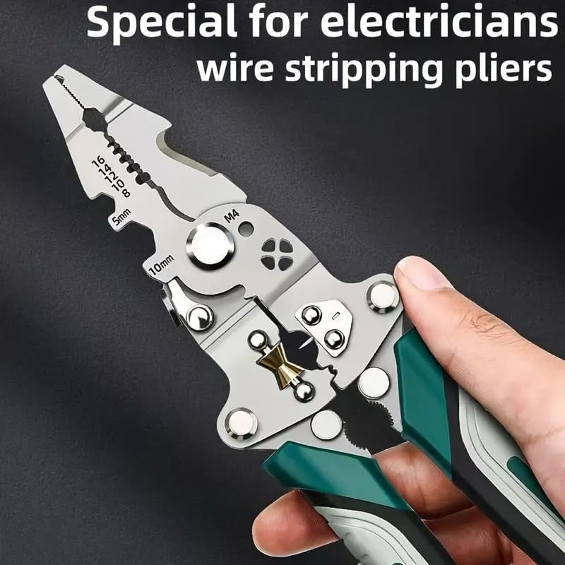 All-in-1 Multifunction Stainless Steel Wire Stripper Tool