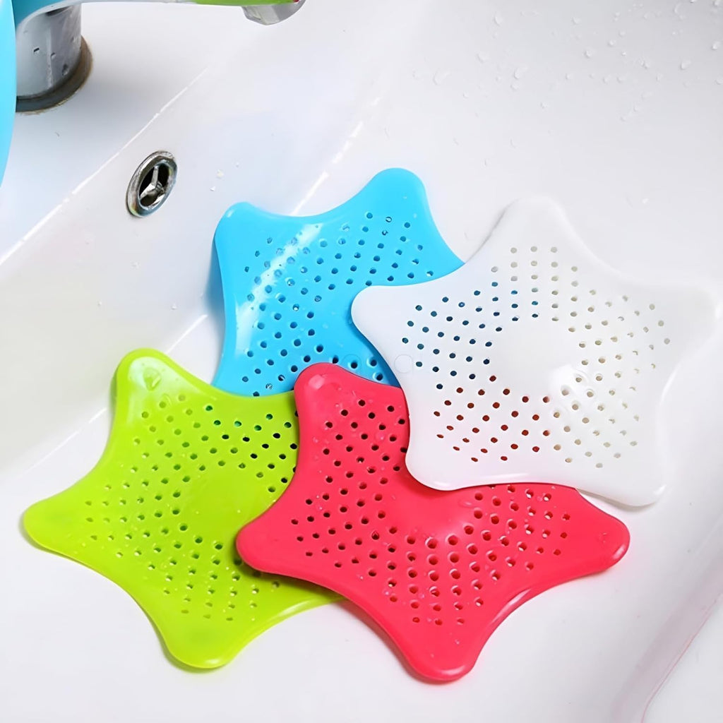 Star Shaped Silicone Sink Filter