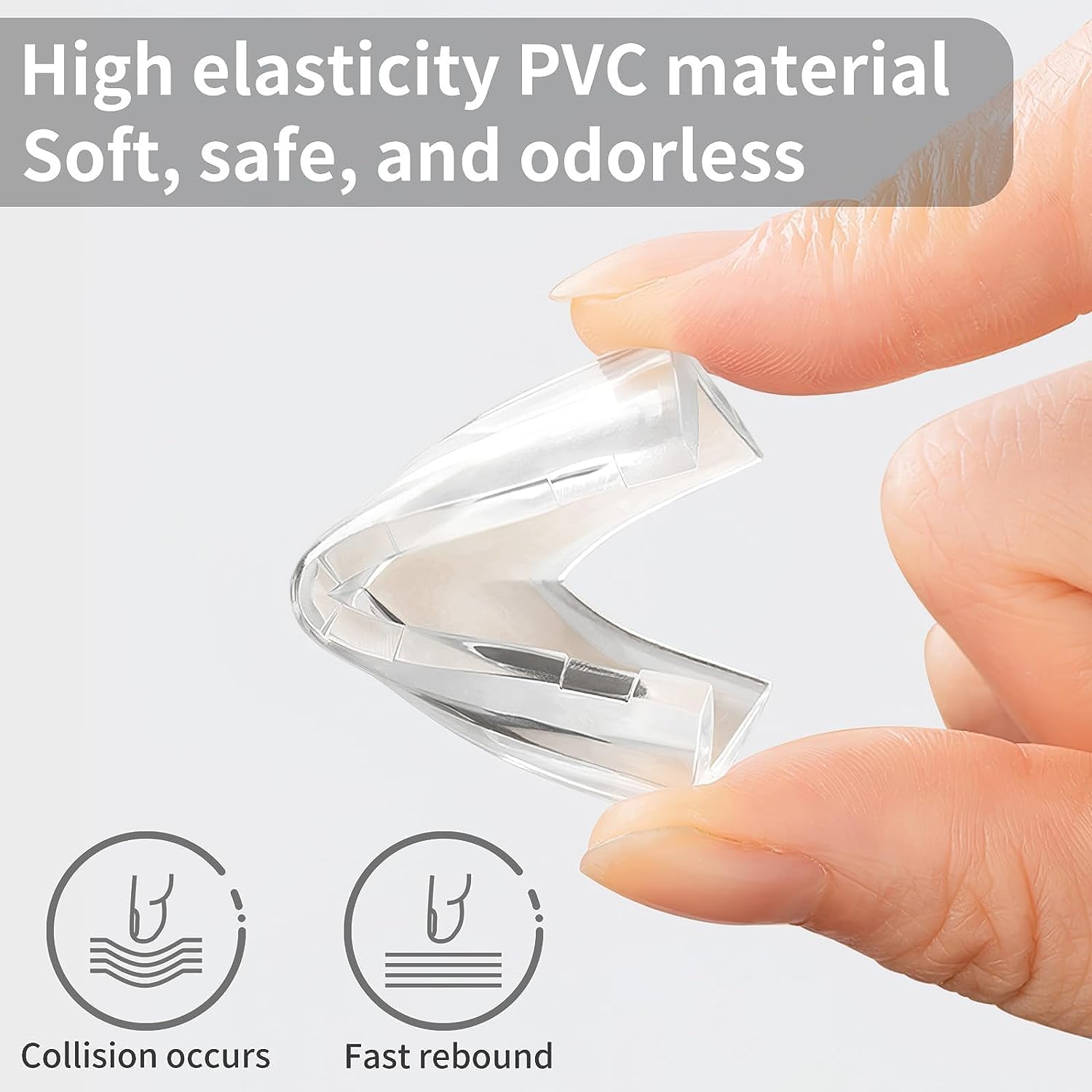 Pack of 12 Silicone Corner Protectors