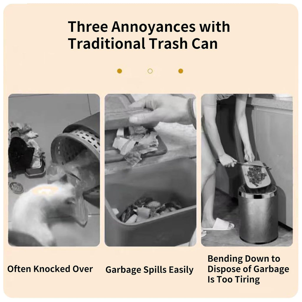 Trash Can for Kitchen Cabinet
