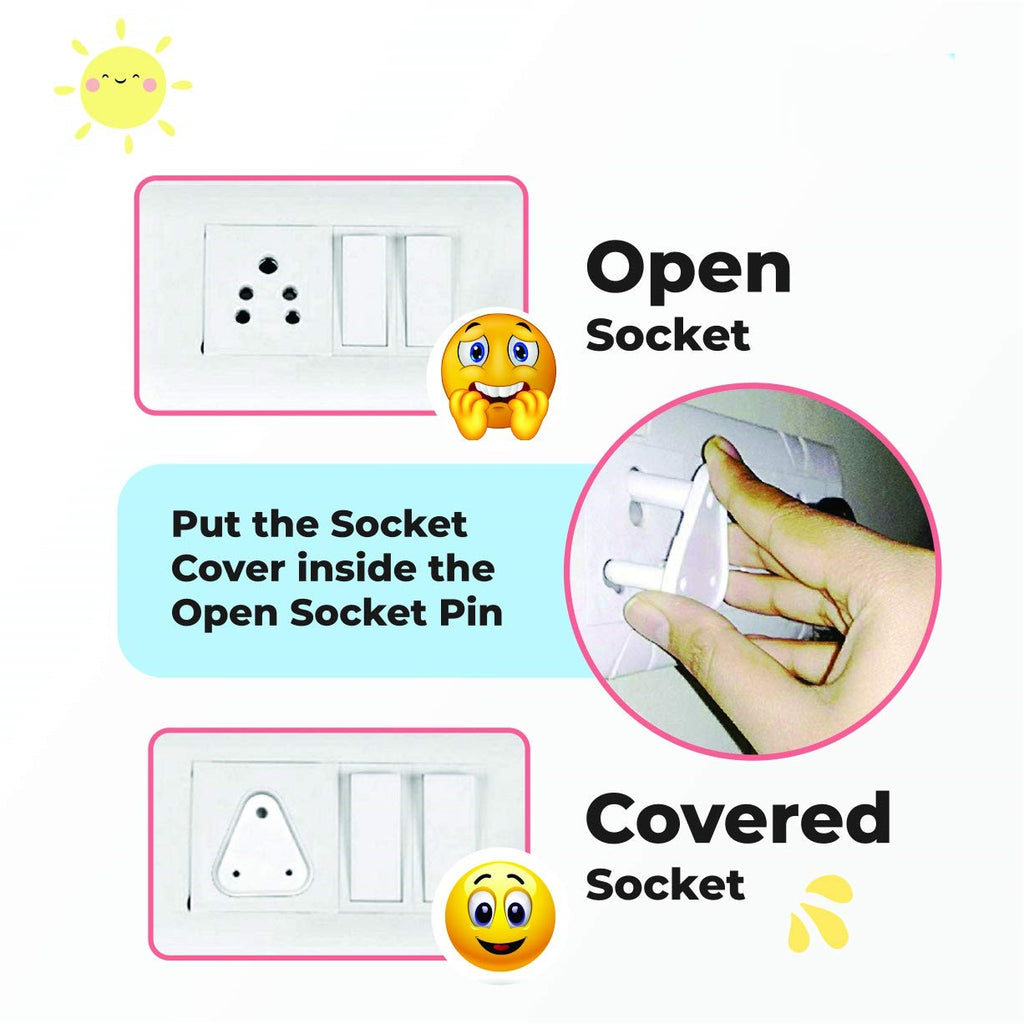 Electrical Socket Cover Guards for Child
