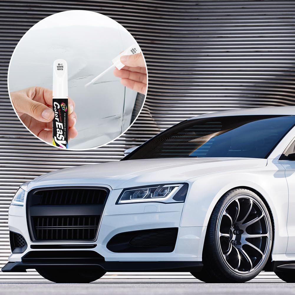 Waterproof White Car Paint Repair Pen – Scratch Remover