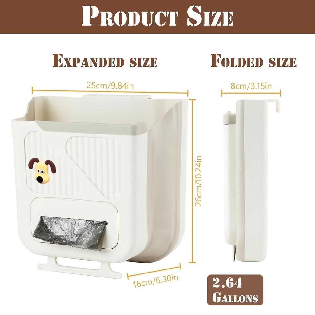 Trash Can for Kitchen Cabinet