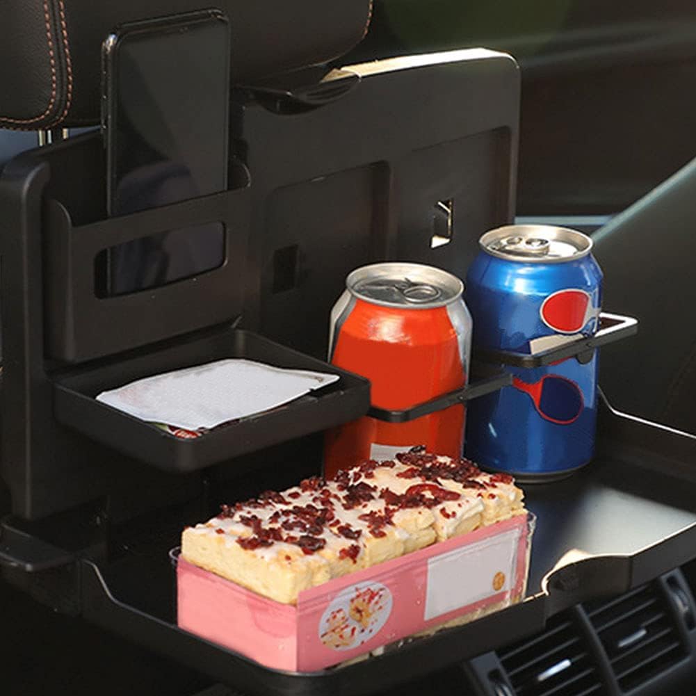 Car Back Seat Food Tray Table Organizer