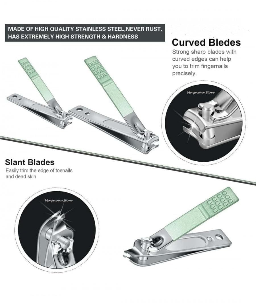 Stainless Steel Nail Clipper & Pedicure kit