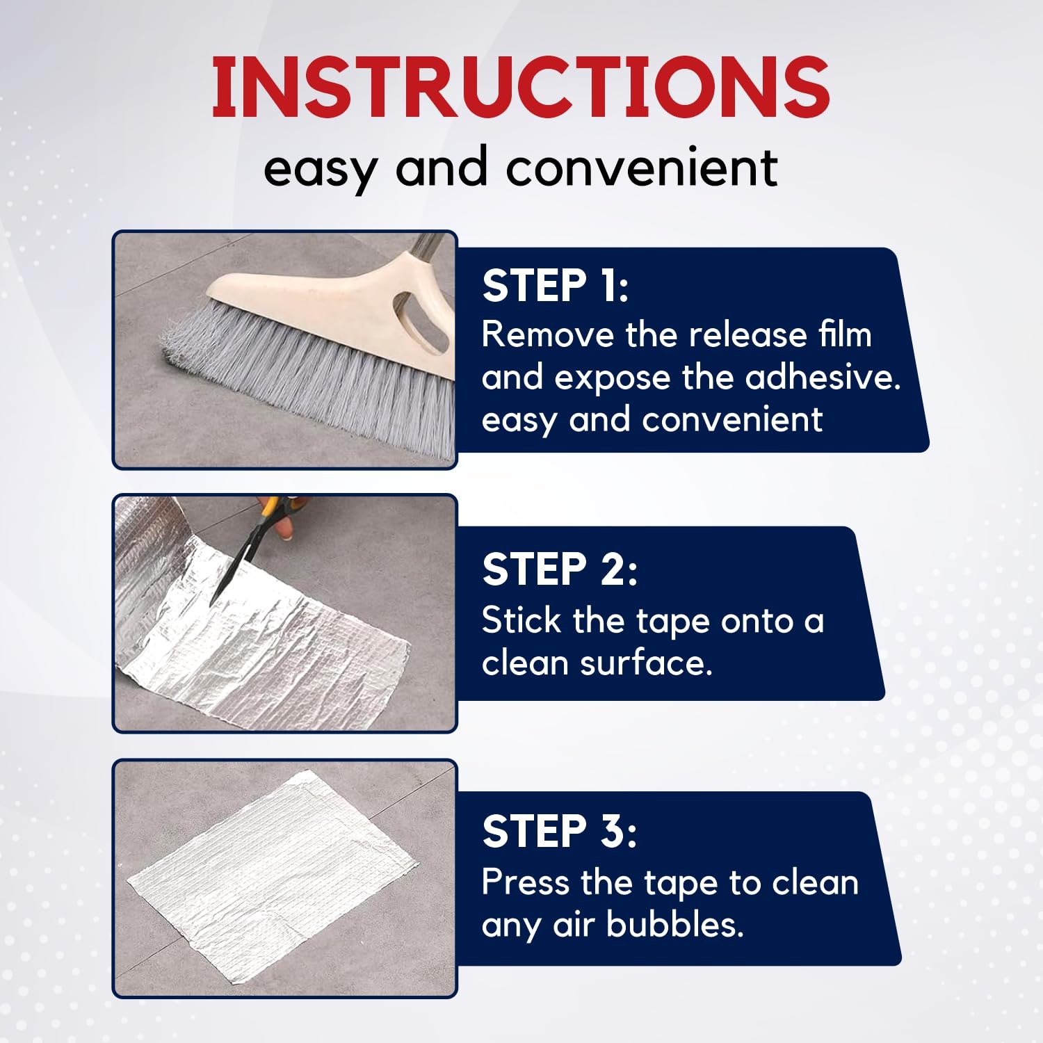 Waterproof tape Permanent Repair