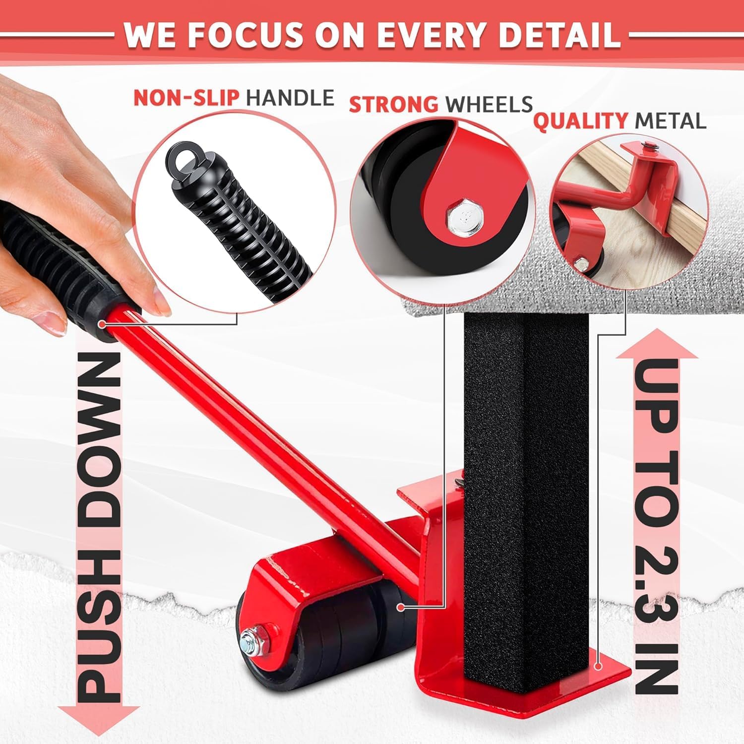 Furniture Lifter and Mover Tool Set