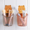Wall Mounted Bathroom Organizer Cup