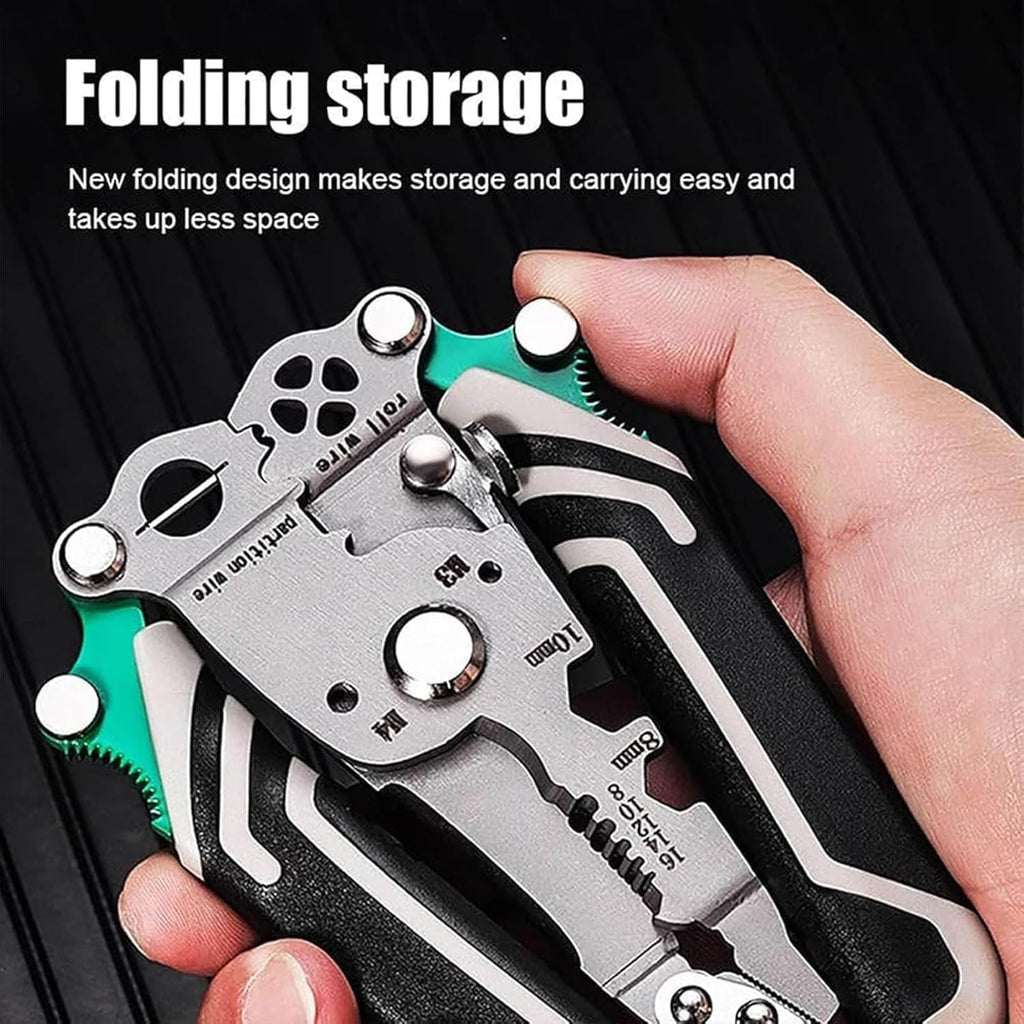 All-in-1 Multifunction Stainless Steel Wire Stripper Tool