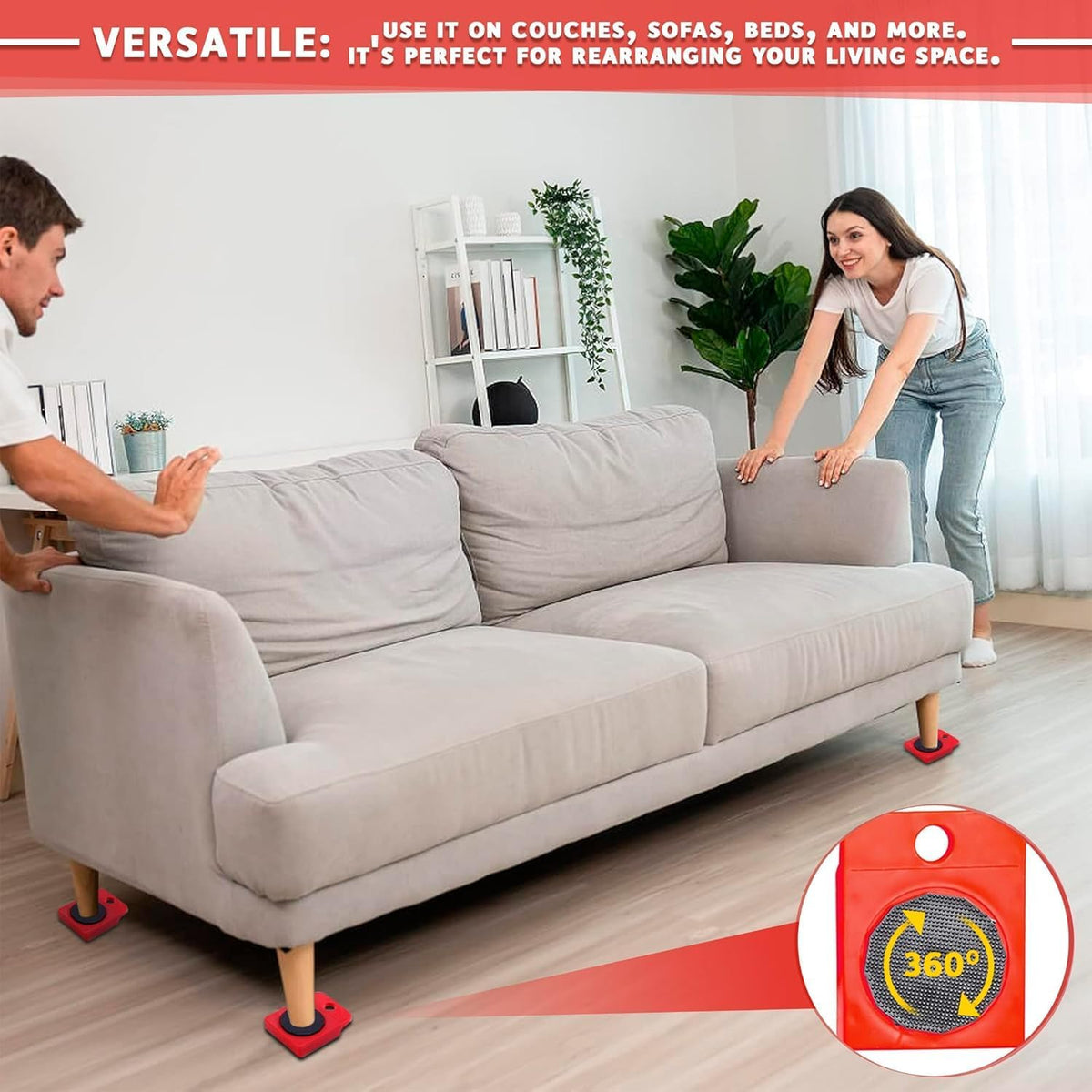Furniture Lifter and Mover Tool Set