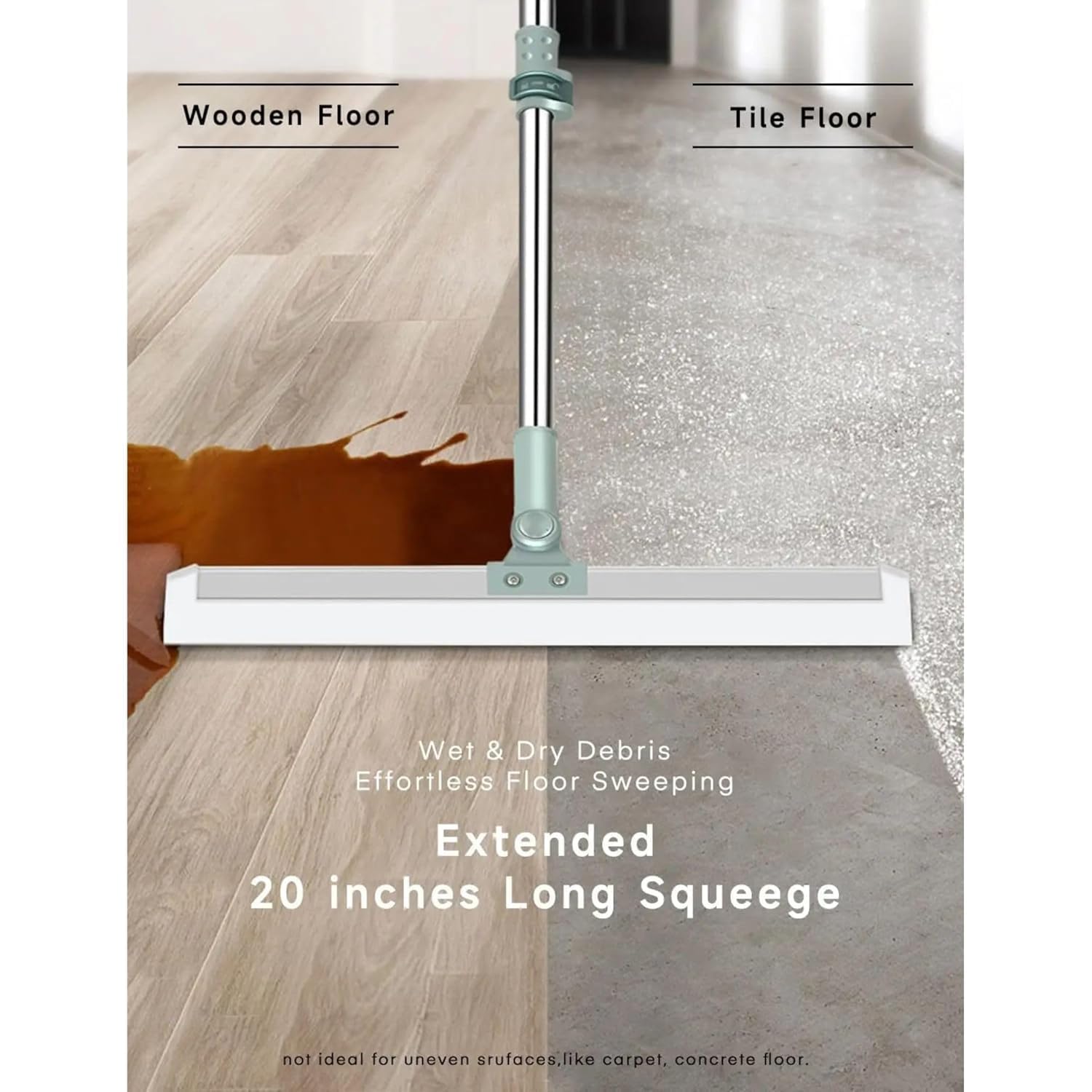 Magic Broom Silicon Floor Wiper