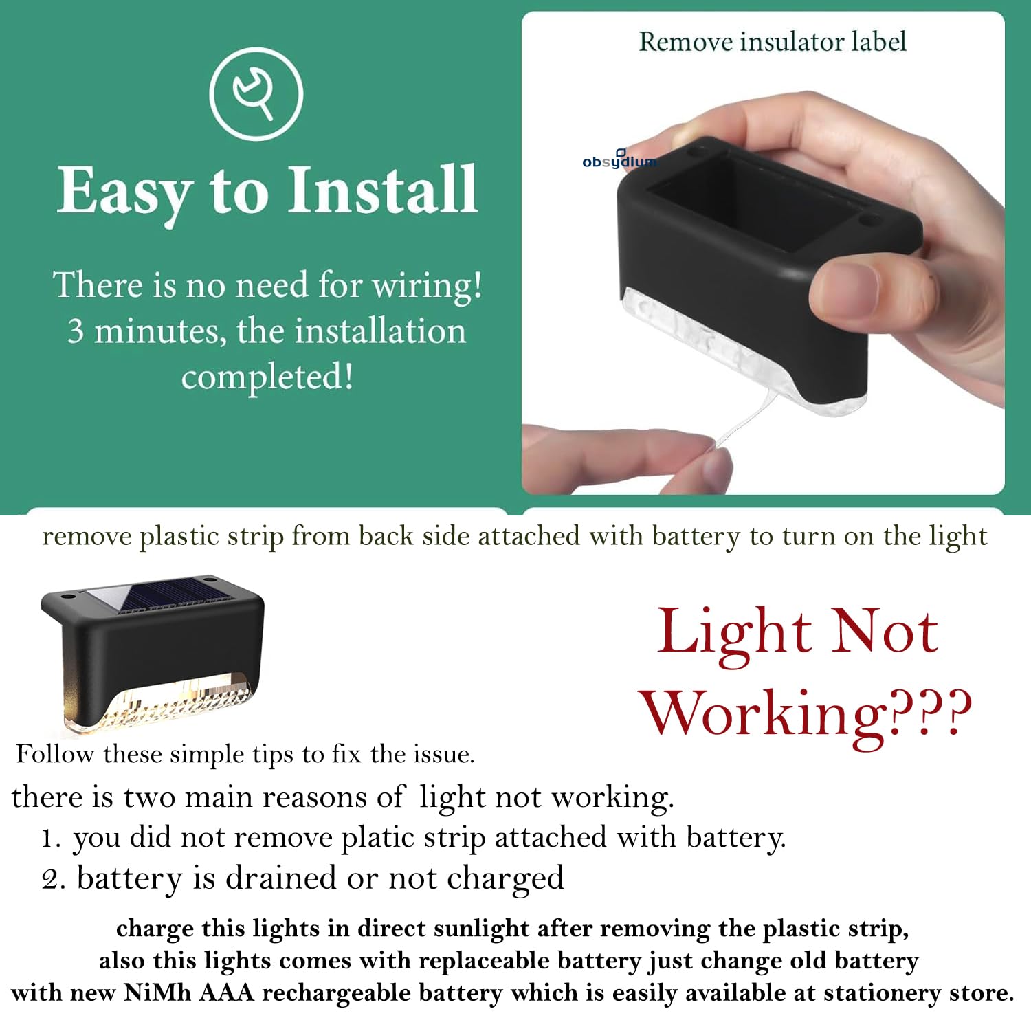 Led Solar Light for Outdoor Garden Home Balcony