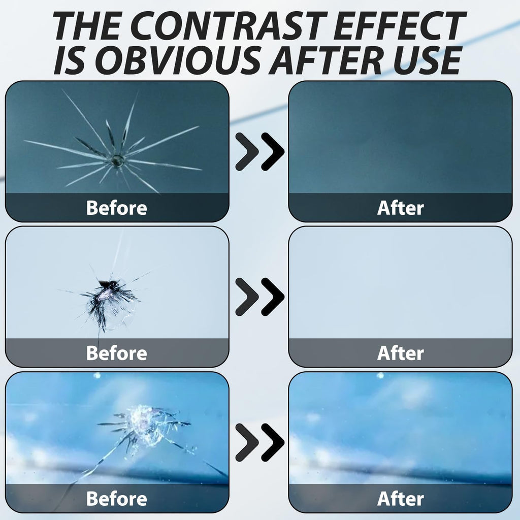 Car Windshield Crack Repair Kit