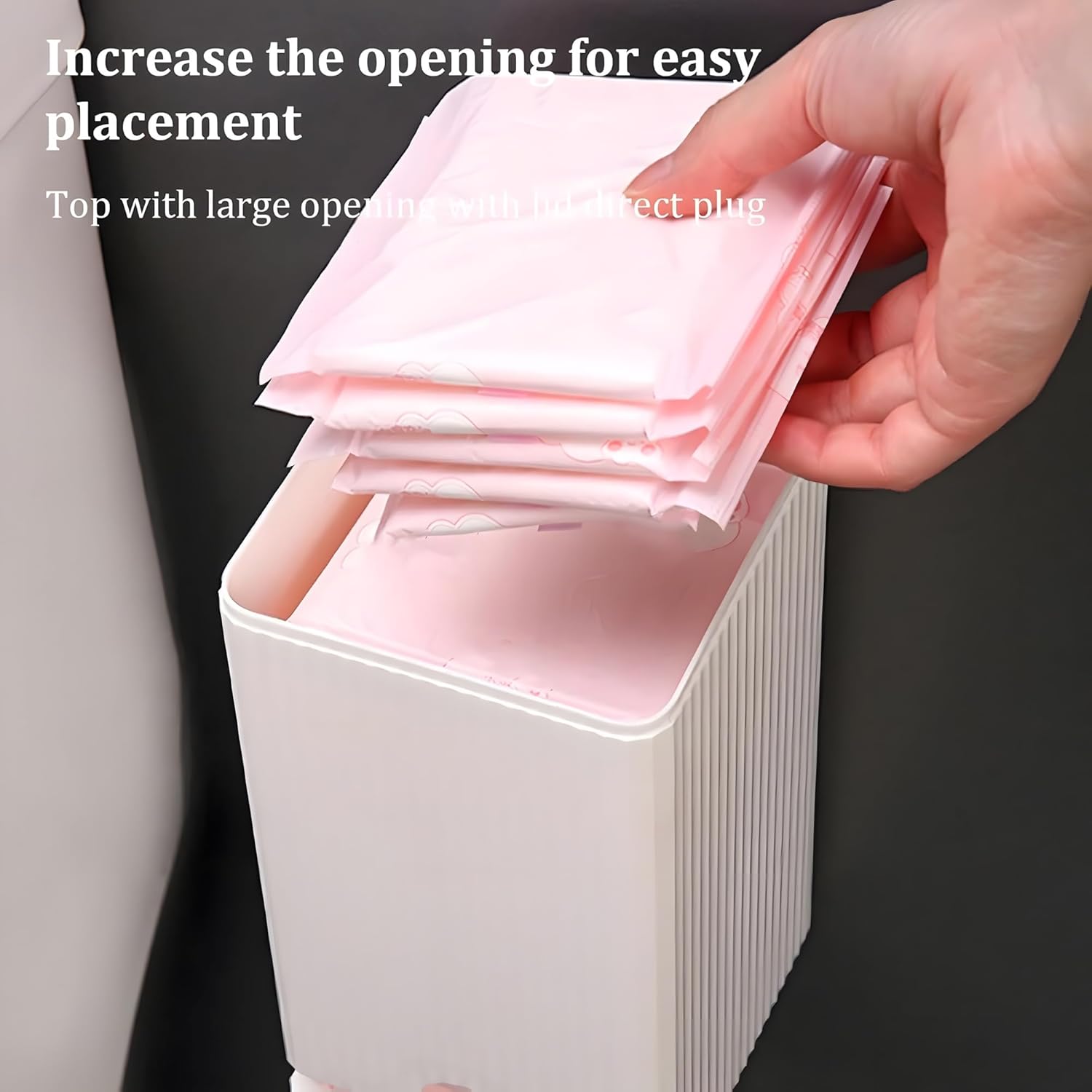 Wall-Mounted Sanitary Napkin Storage Box