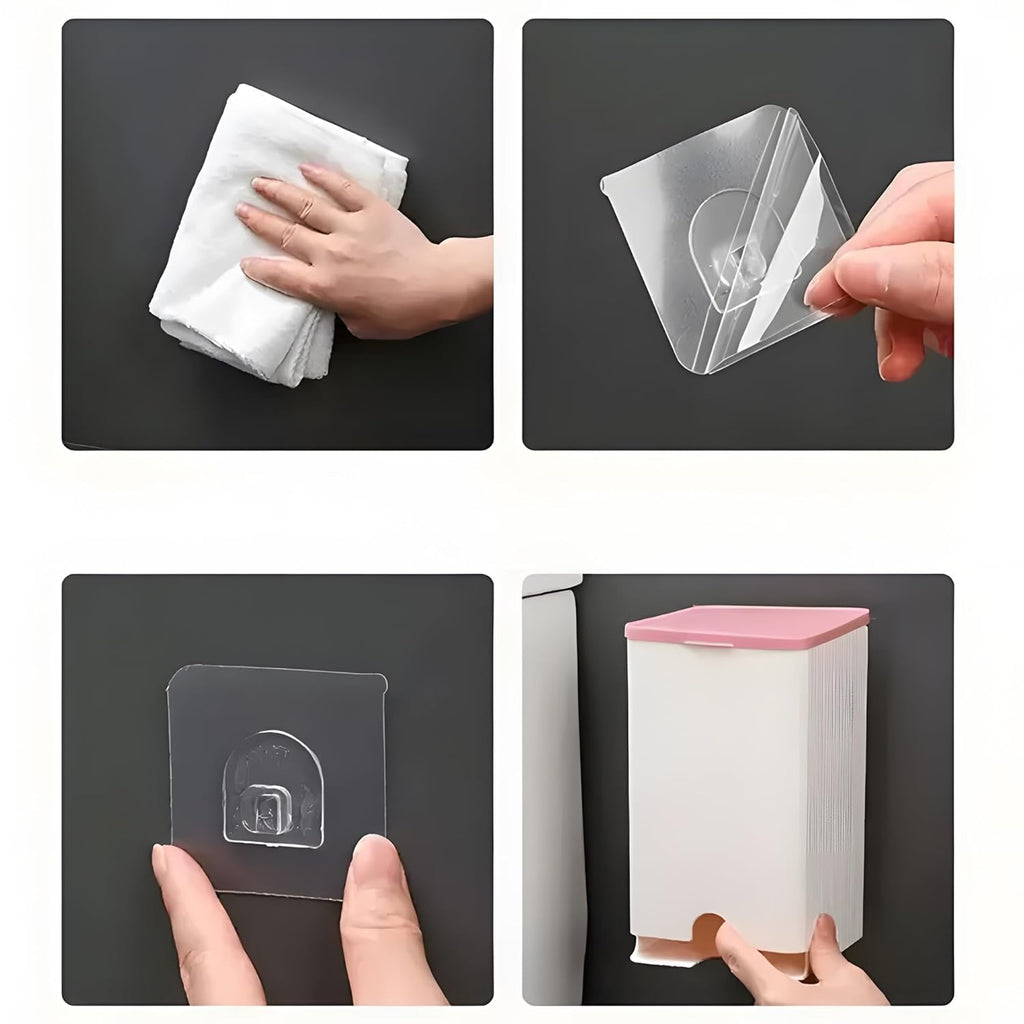 Wall-Mounted Sanitary Napkin Storage Box
