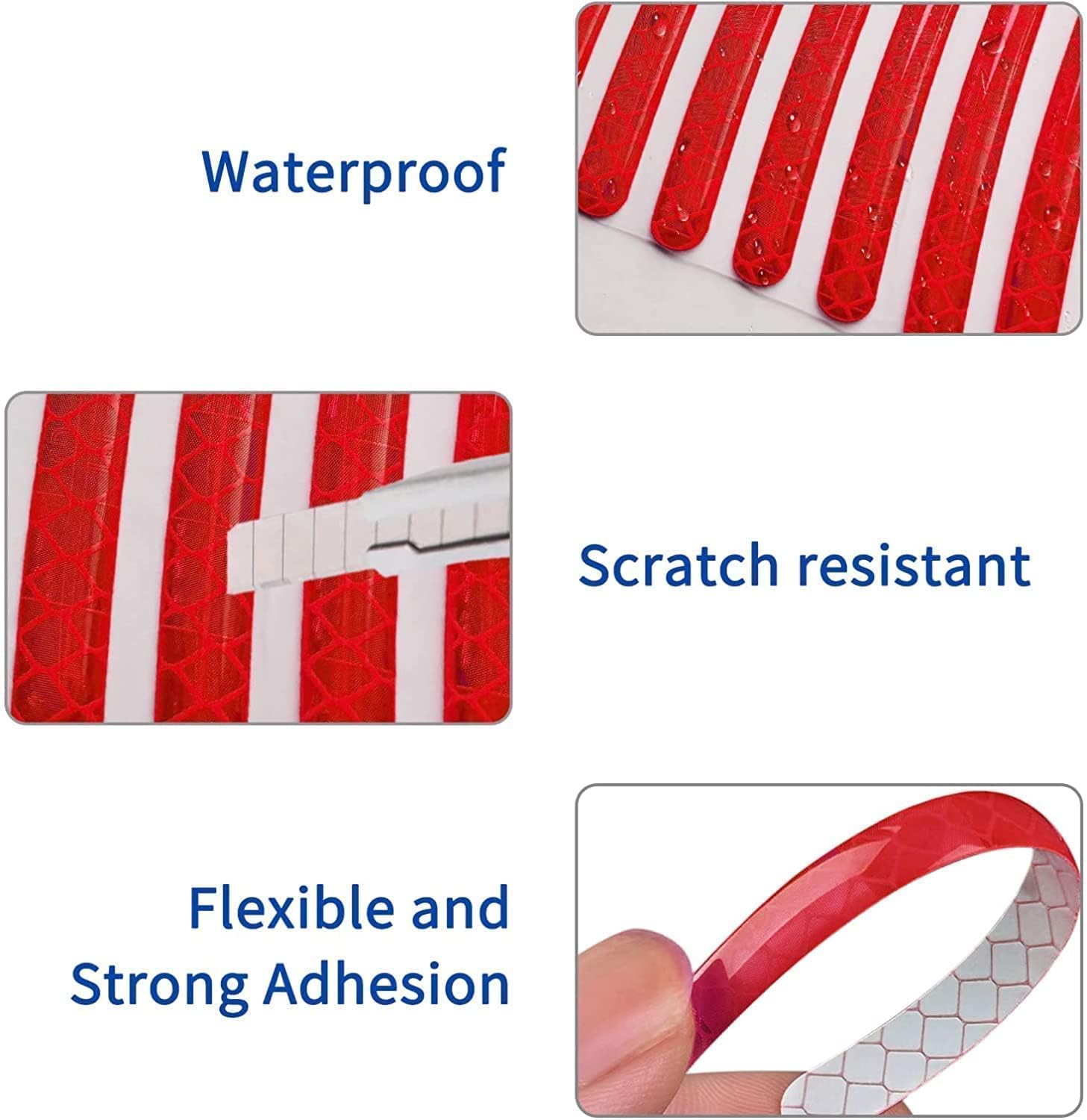 Car Wheel Reflective Strips (Pack of 20)