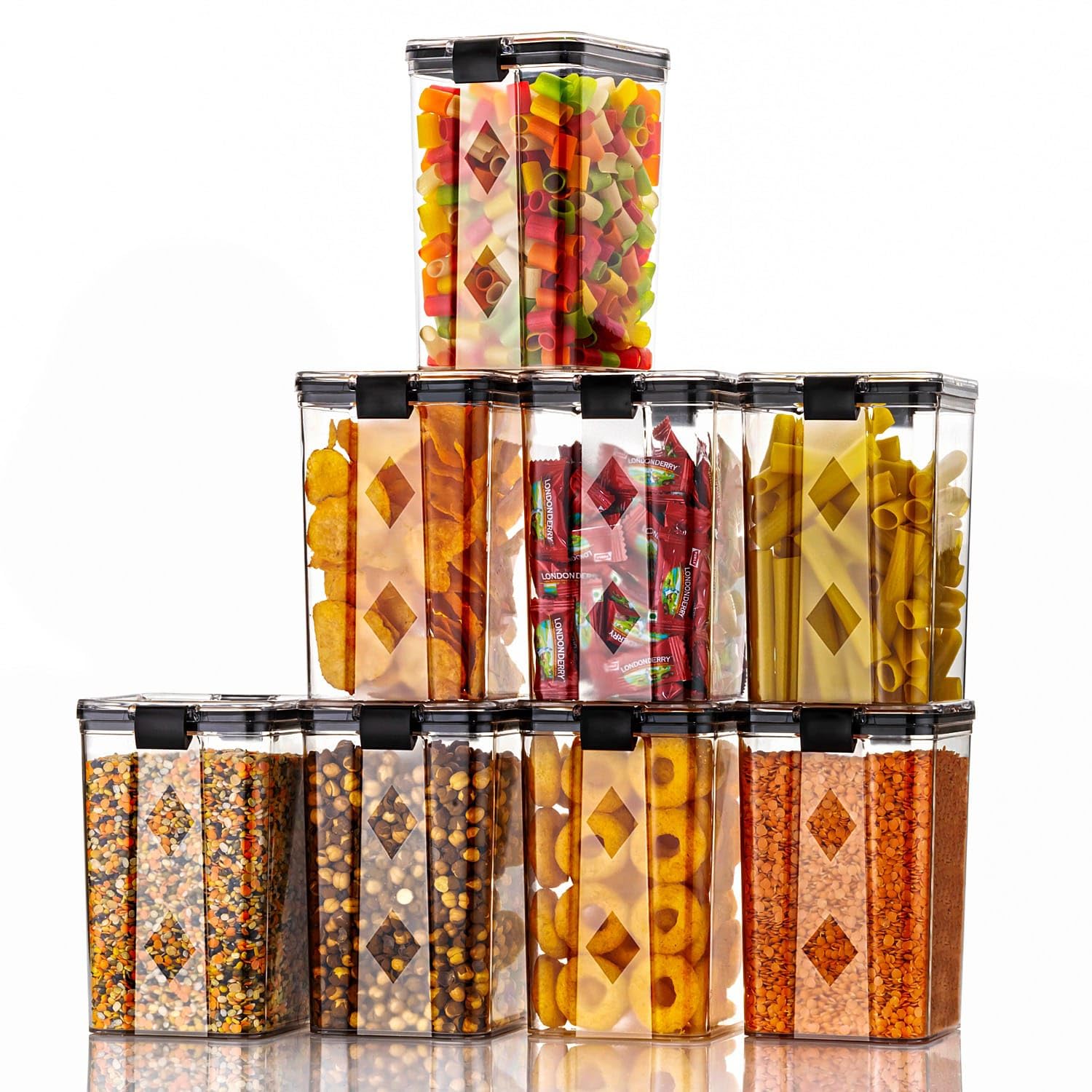 Air Tight Containers For Kitchen Storage Set (1100 ML)