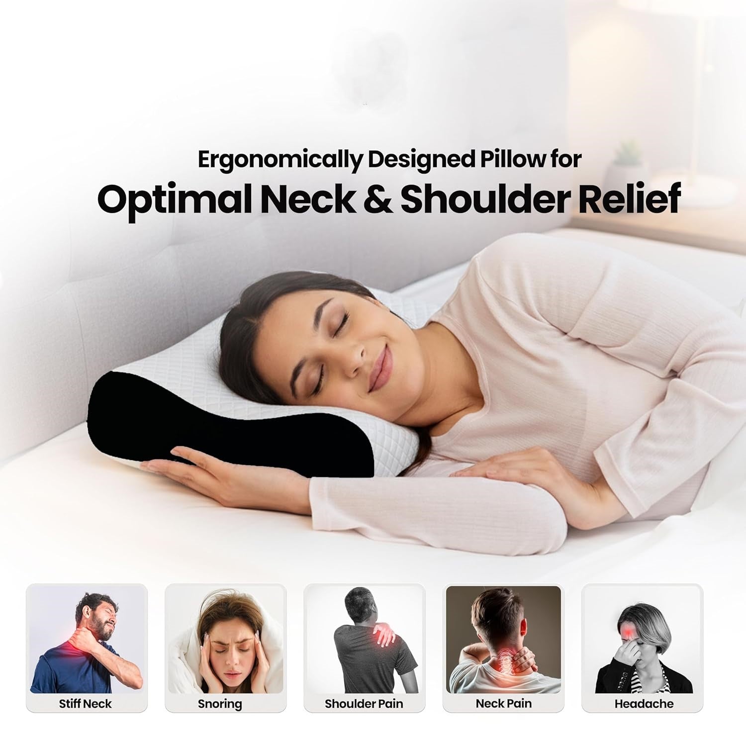 Orthopedic Memory Foam Pillow