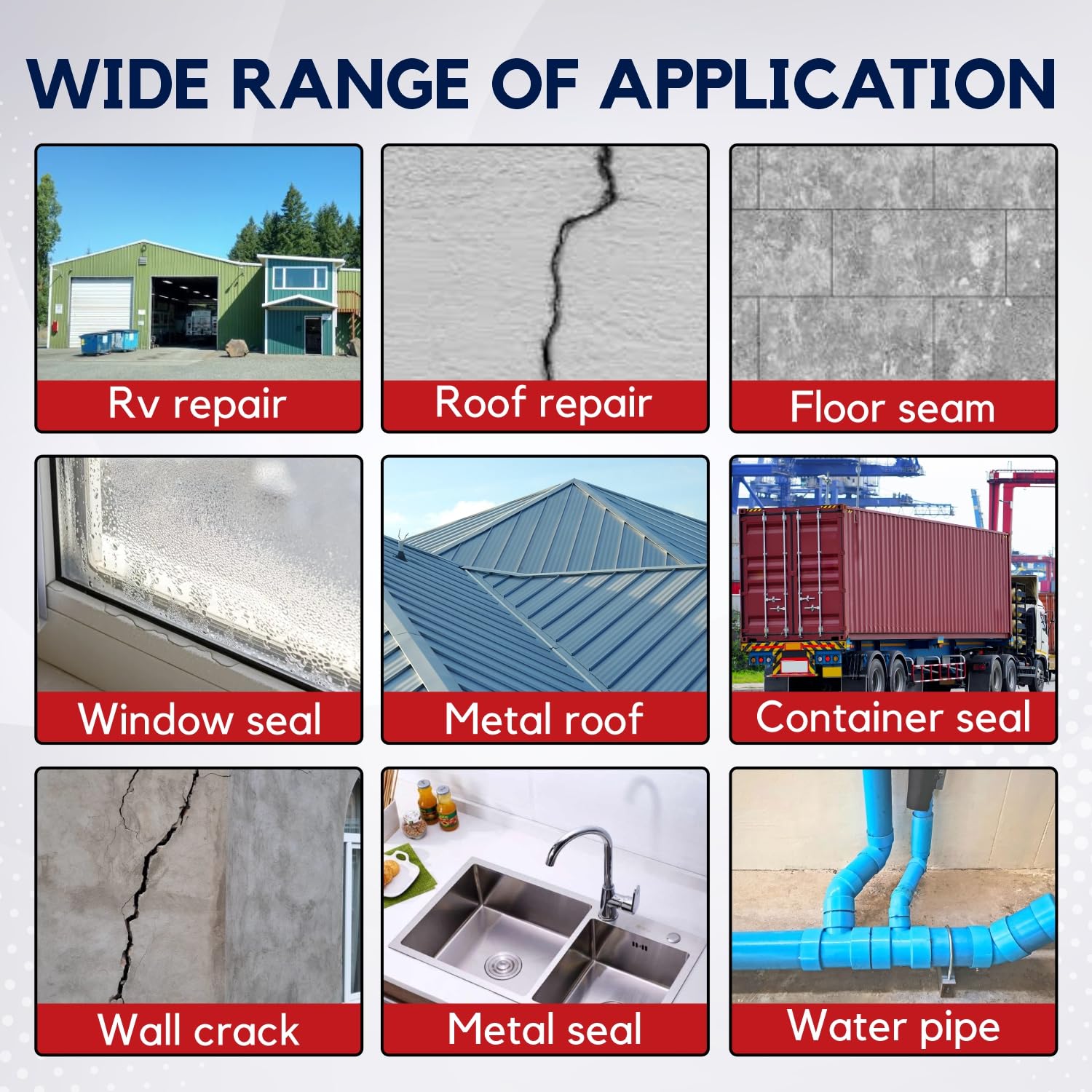 Waterproof tape Permanent Repair