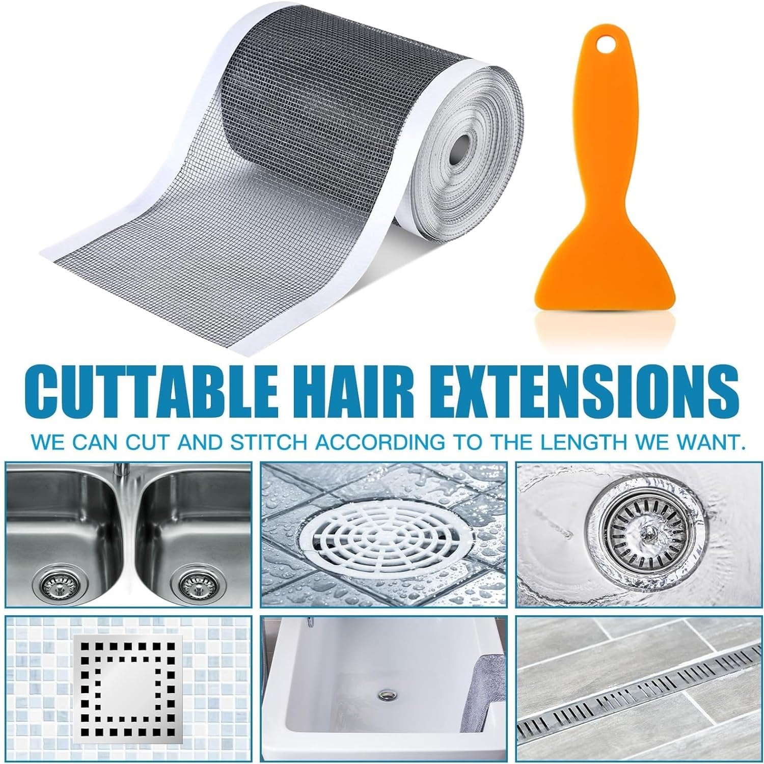 Self Adhesive Mesh Roll for Bathroom