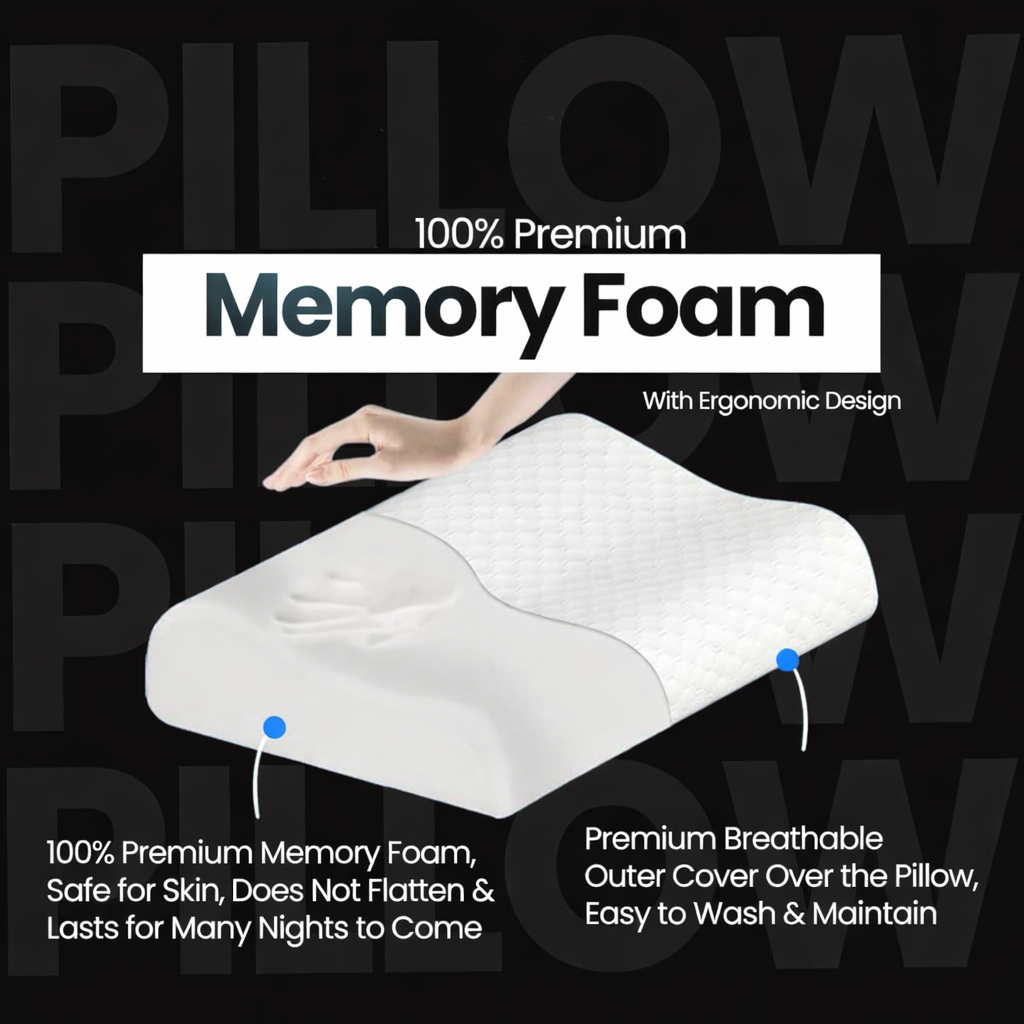 Orthopedic Memory Foam Pillow